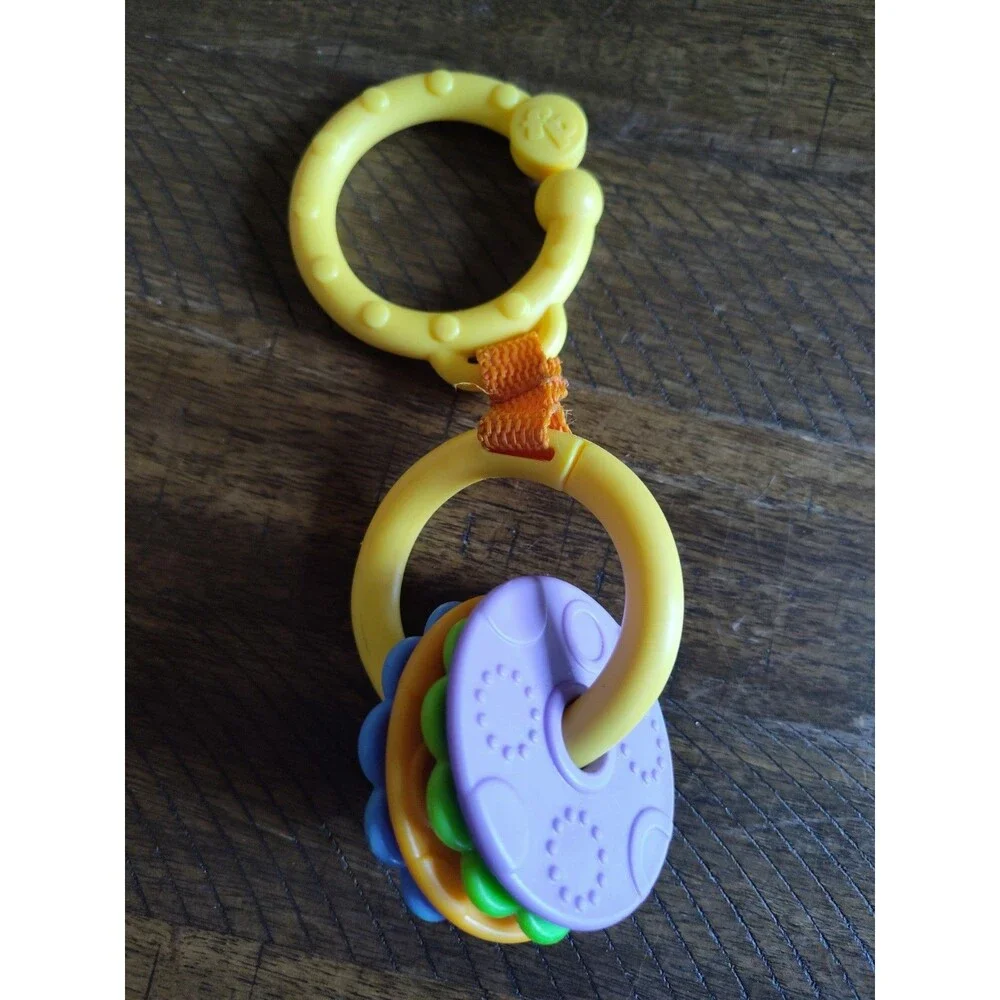 Baby Toy Lot Bundle (9pc) Developmental Baby Sensory Tummytime Rattles Teethers